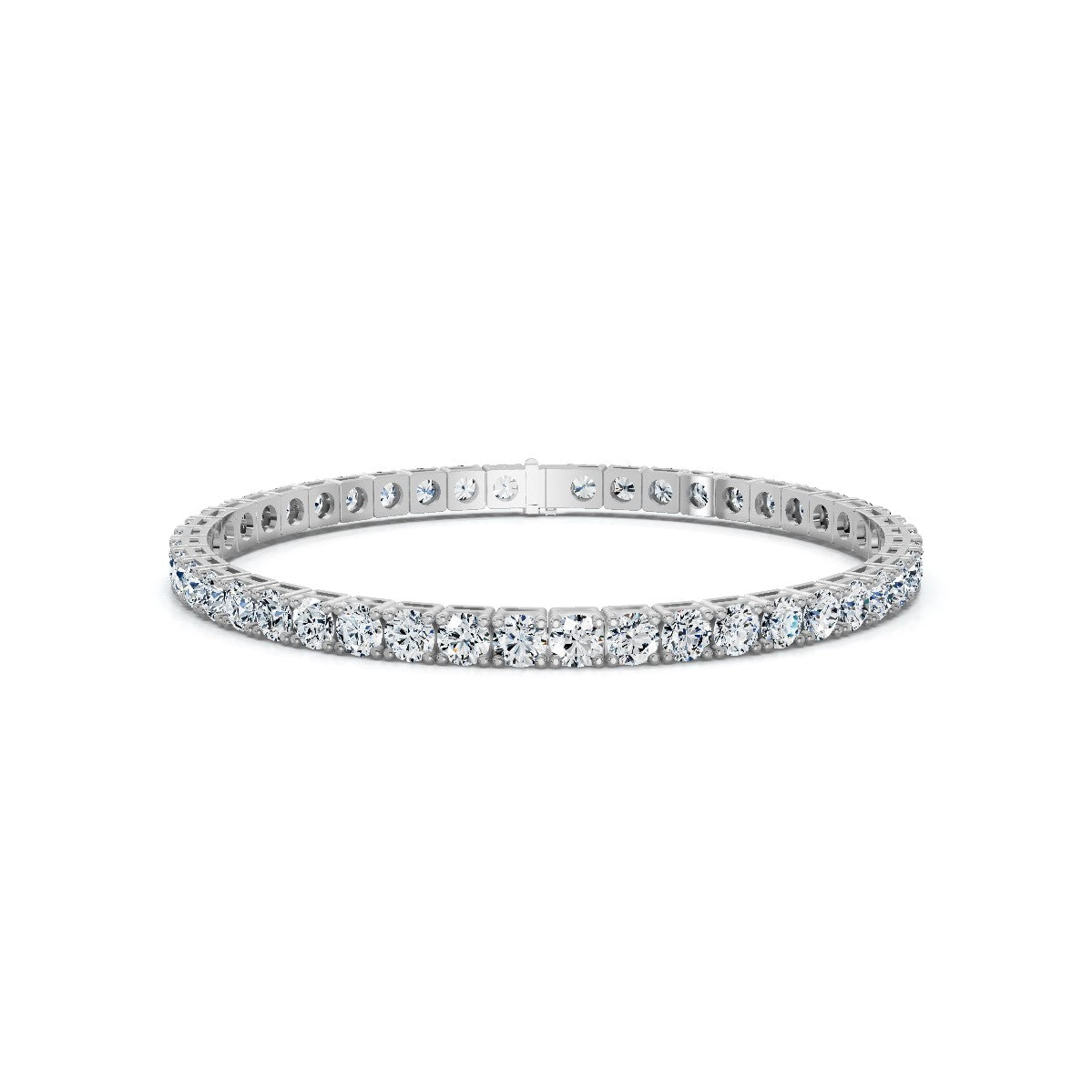 12.0 ct Toplam Su Yolu Pırlanta Bileklik EF VVS VS