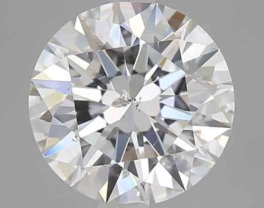 1.01ct Round Natural Diamond (Colour E, Clarity SI2, Cut EX, HRD Certified)