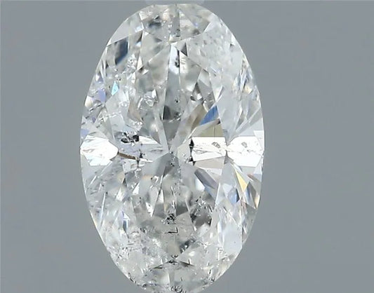 0.70ct Oval Natural Diamond (Colour F, Clarity SI2, Cut VG, IGI Certified)