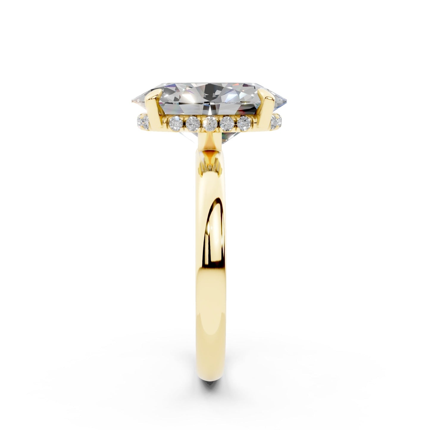 248 Oval Hailey Bieber Hidden Halo