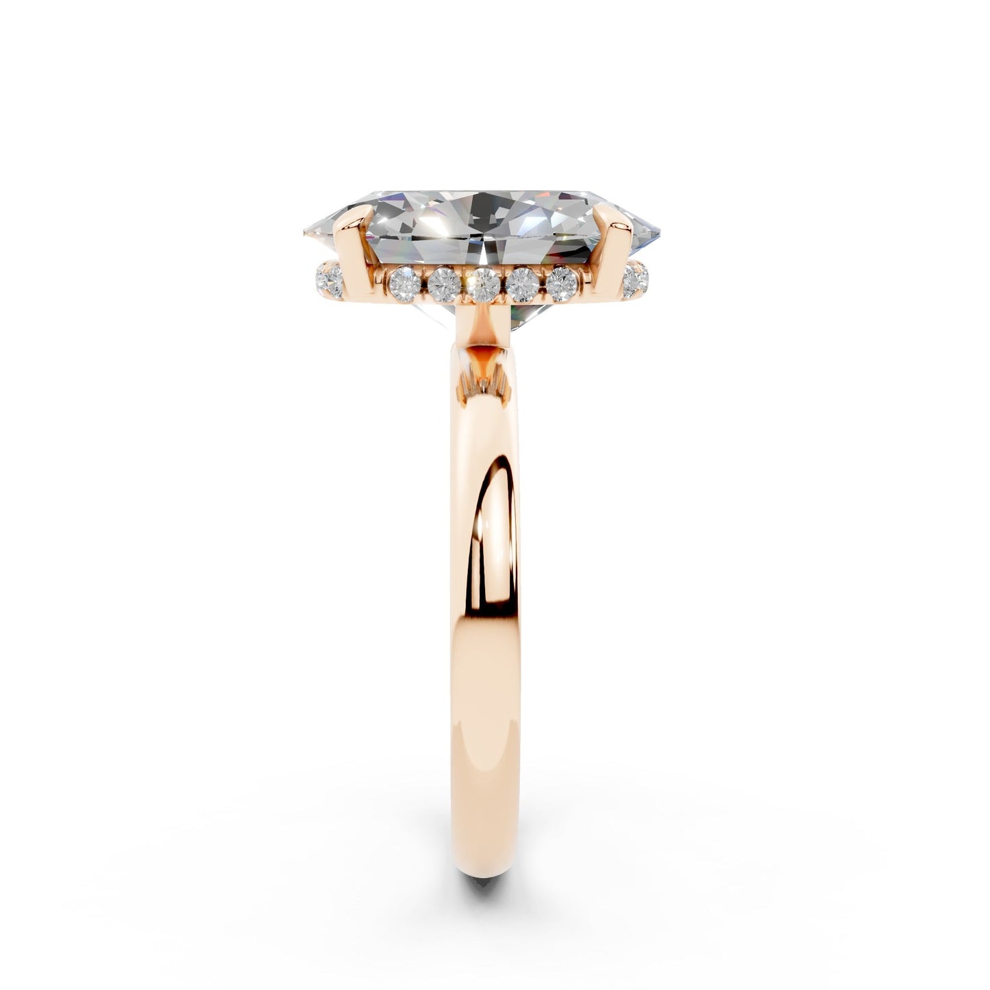 248 Oval Hailey Bieber Hidden Halo