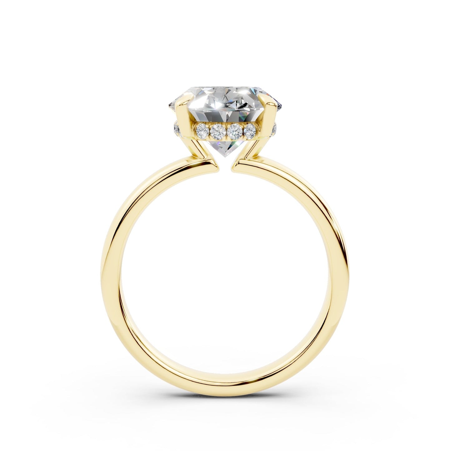 248 Oval Hailey Bieber Hidden Halo