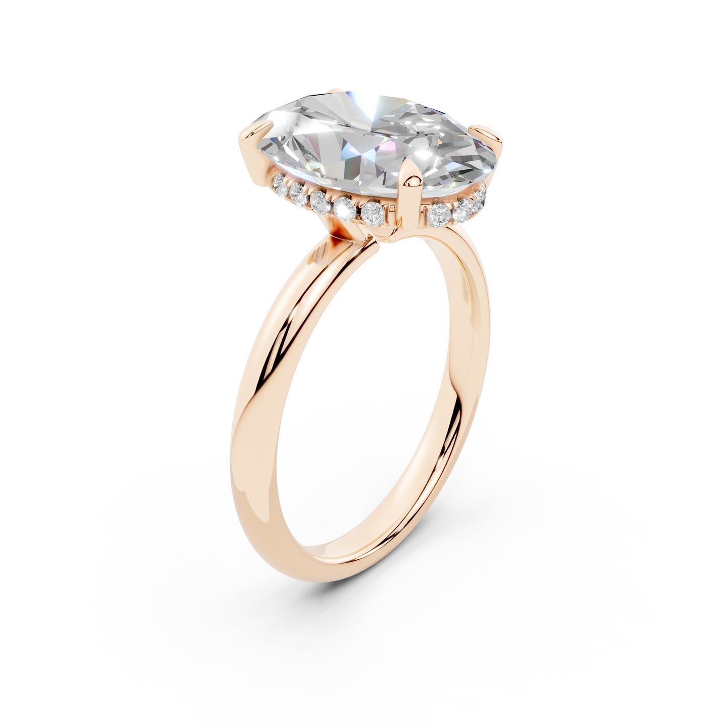248 Oval Hailey Bieber Hidden Halo